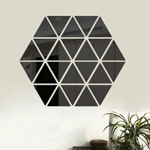ReflectCraft – Modern Geometric Mirror Wall Art
