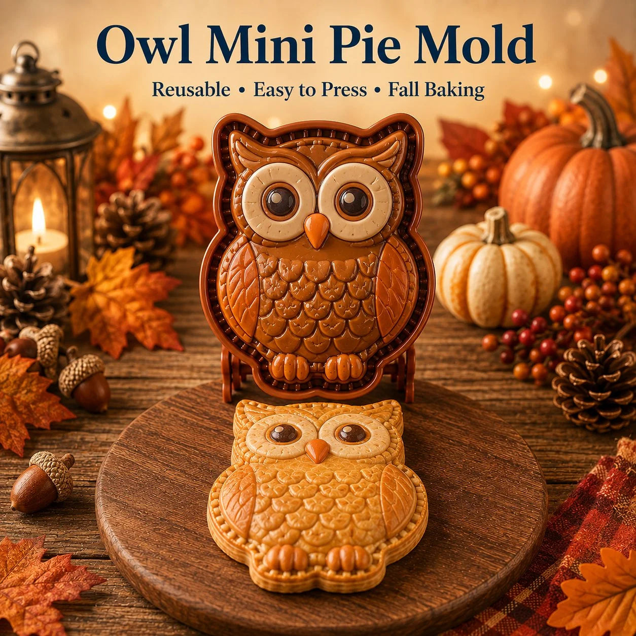 PieEase – Fall Mini Hand Pie Mold