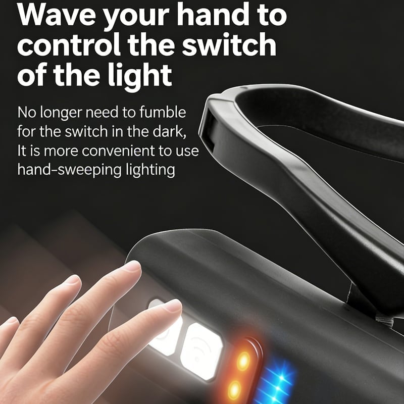 Ear-mounted Inductive Headlamp
