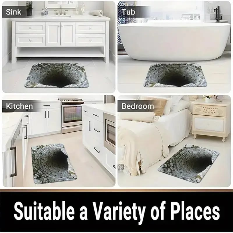 VisionMat - Optical Illusion Door Rug