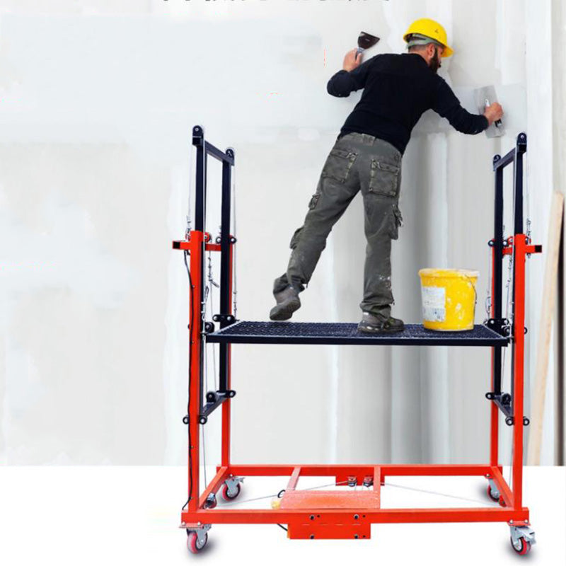 📢 Clearance Sale 🛠️ Foldable Electric Lifting Scaffolding (Load Capacity: 500kg)