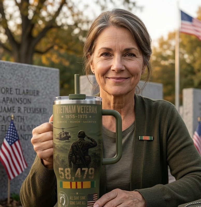 HonorSteel – Veteran Stainless Steel Insulated Travel Tumbler