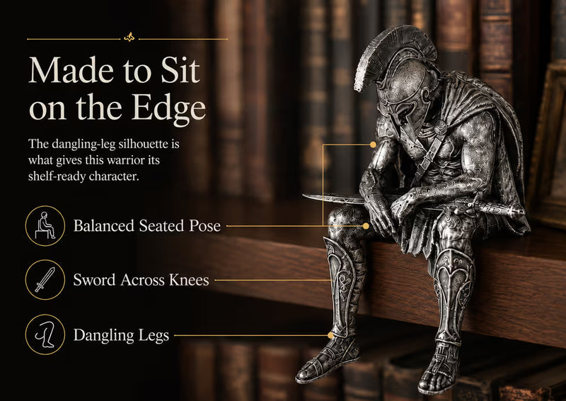 AthenorGuard – Ancient Greek Warrior Shelf Sitter