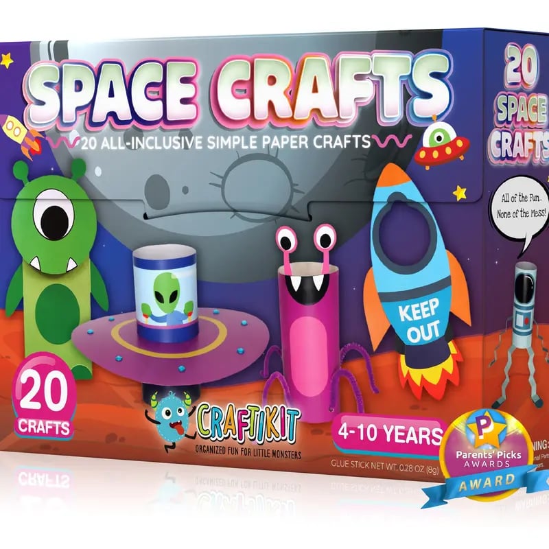 CraftJoy – 20-in-1 Kids Craft Activity Box