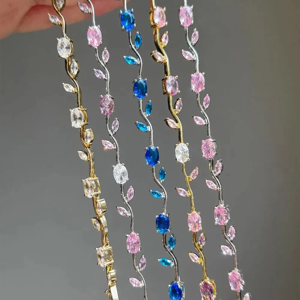 BloomVine – Delicate Rose Bracelet