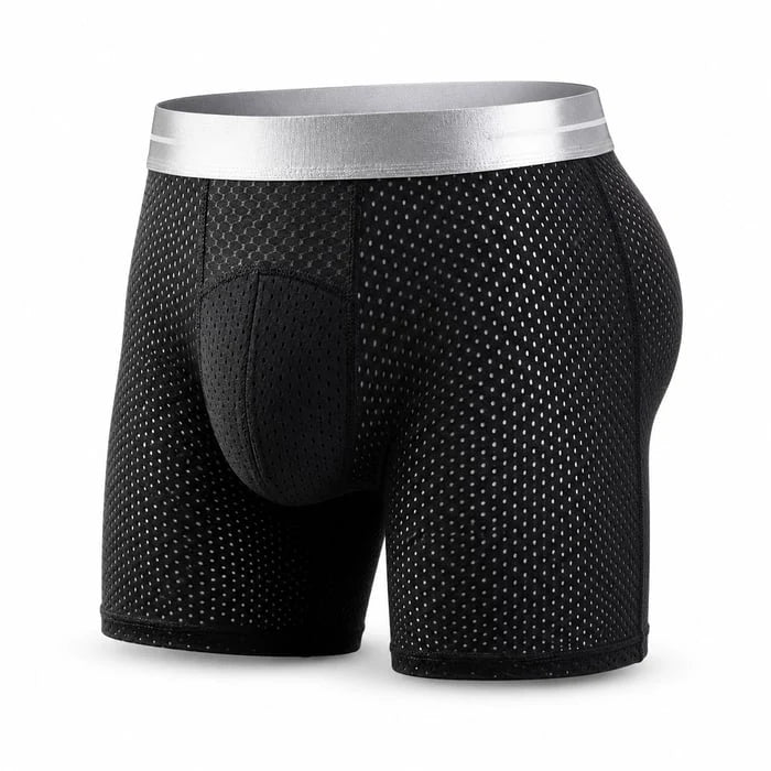 CoolGuard – Premium Ice Silk Leakproof Boxers