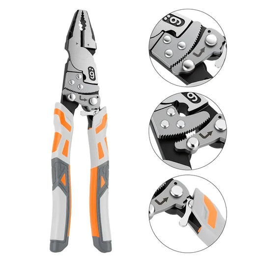 GripForge – 9-Inch Industrial Ratchet Self-Locking Pliers