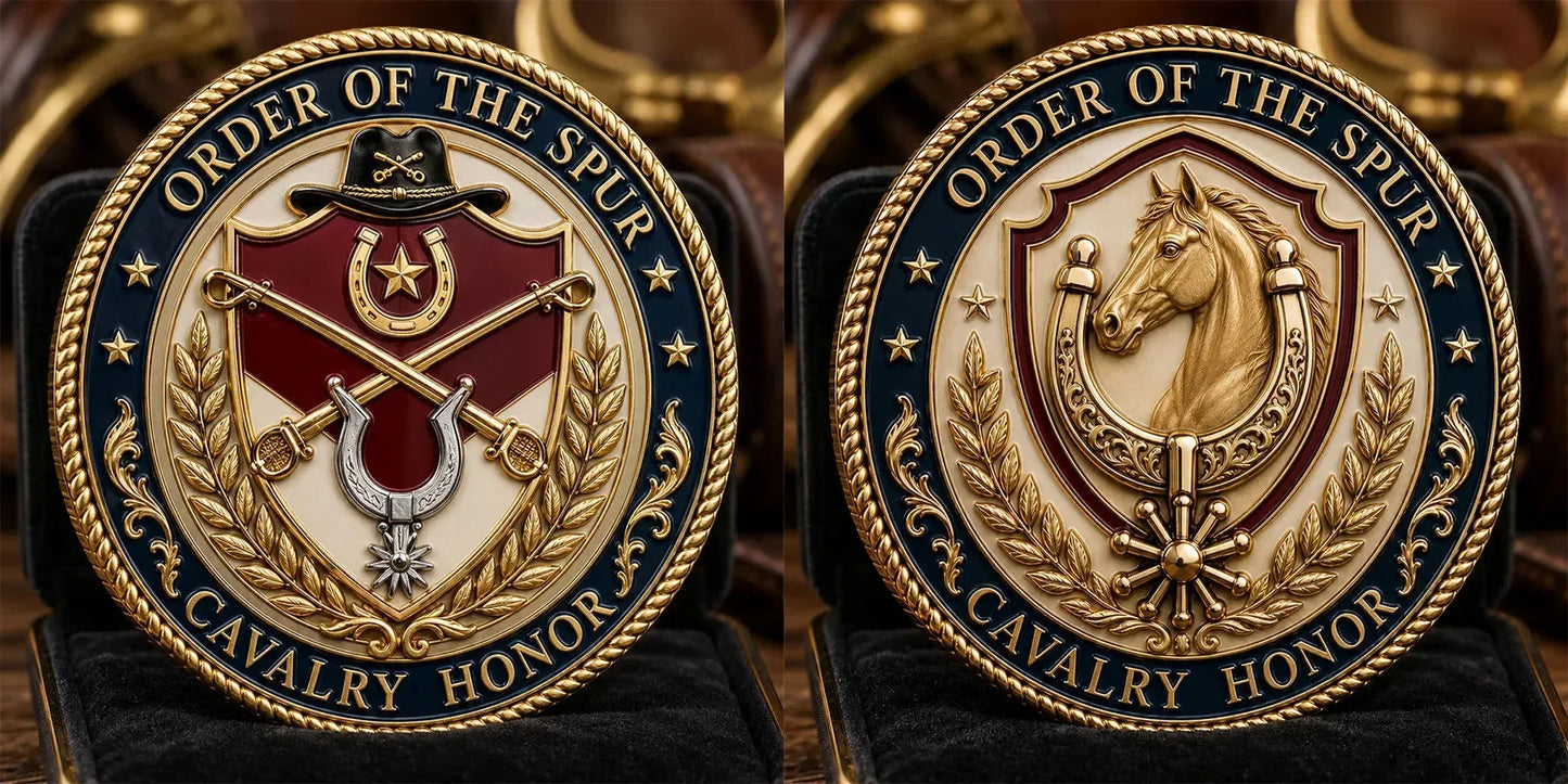 SpurRide – Earned Not Given Commemorative Medal