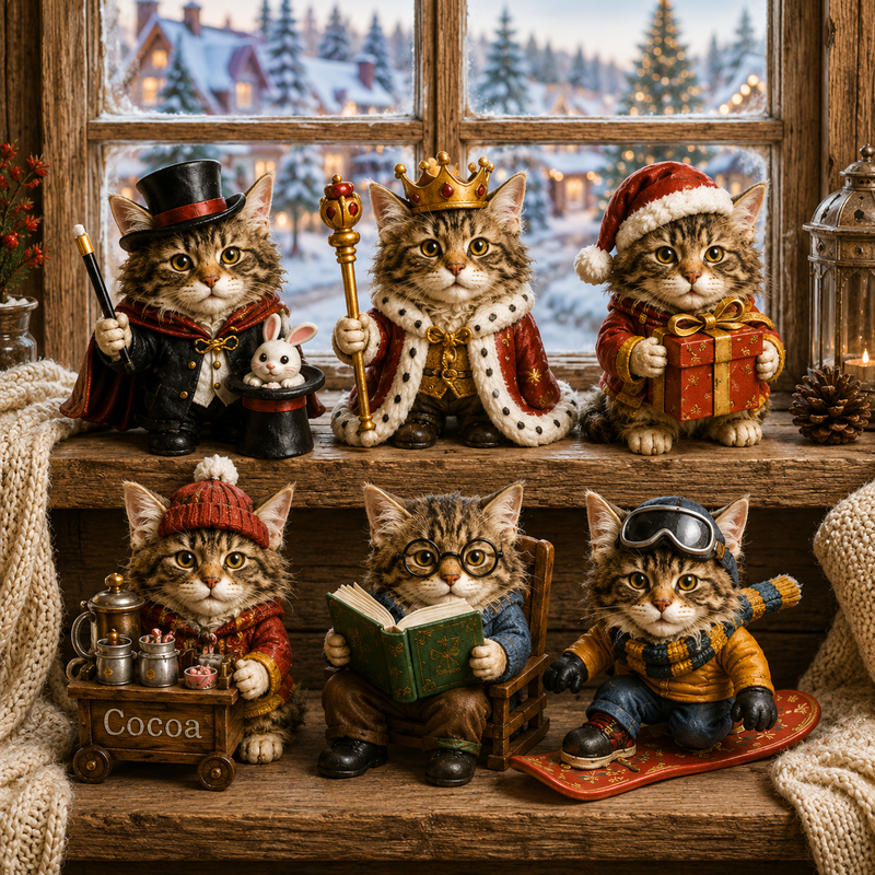 PurrCrest – 24-Day Maine Coon Jobs Advent Calendar 2026