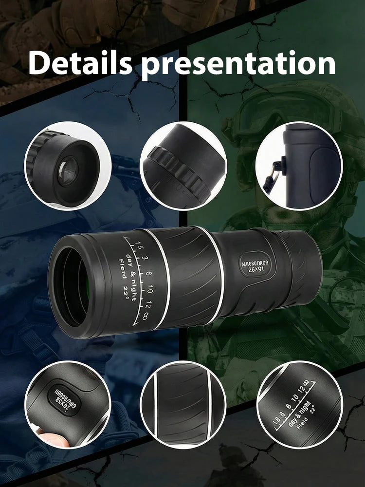 TrailVanta – 100X HD Waterproof Monocular Telescope