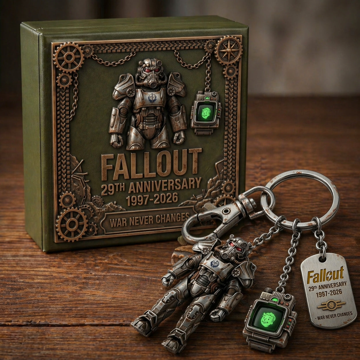 Fallout 29th Anniversary Collector's Keychain