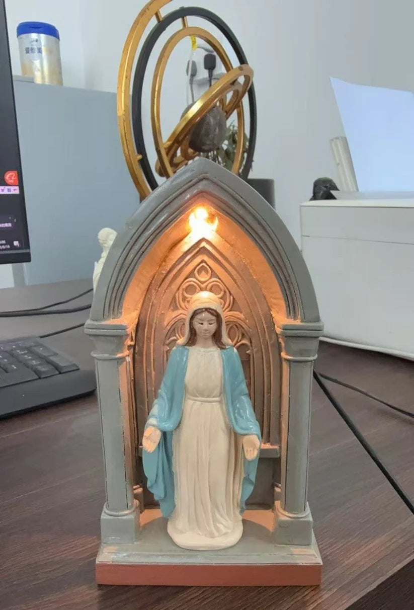 Heavenly Glow - Virgin Mary LED Devotional Lamp