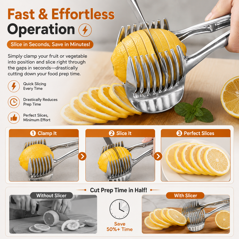 SlicePro – Safe & Precise Multi-Functional Food Slicer