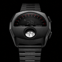AeroChron – Futuristic Stainless Steel Watch