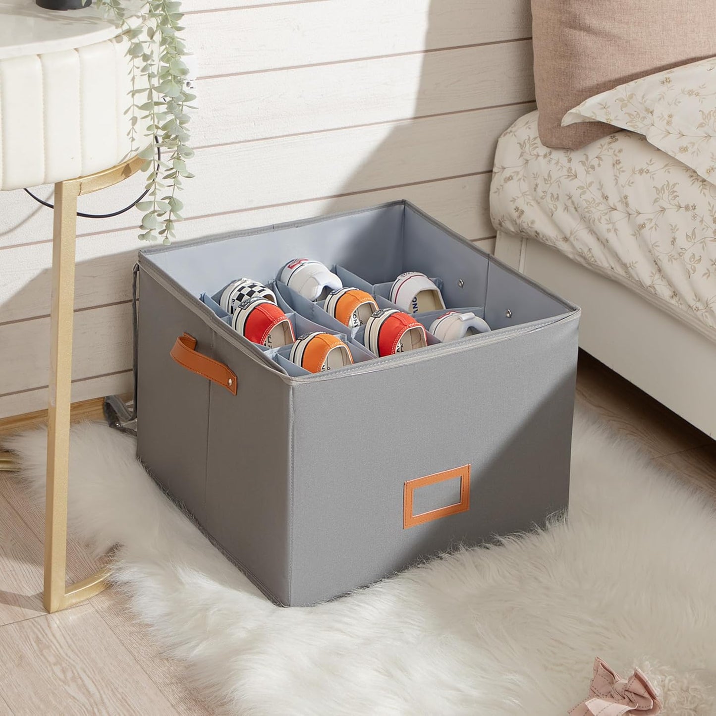 🔥Fabric Shoe Organizer Storage Box
