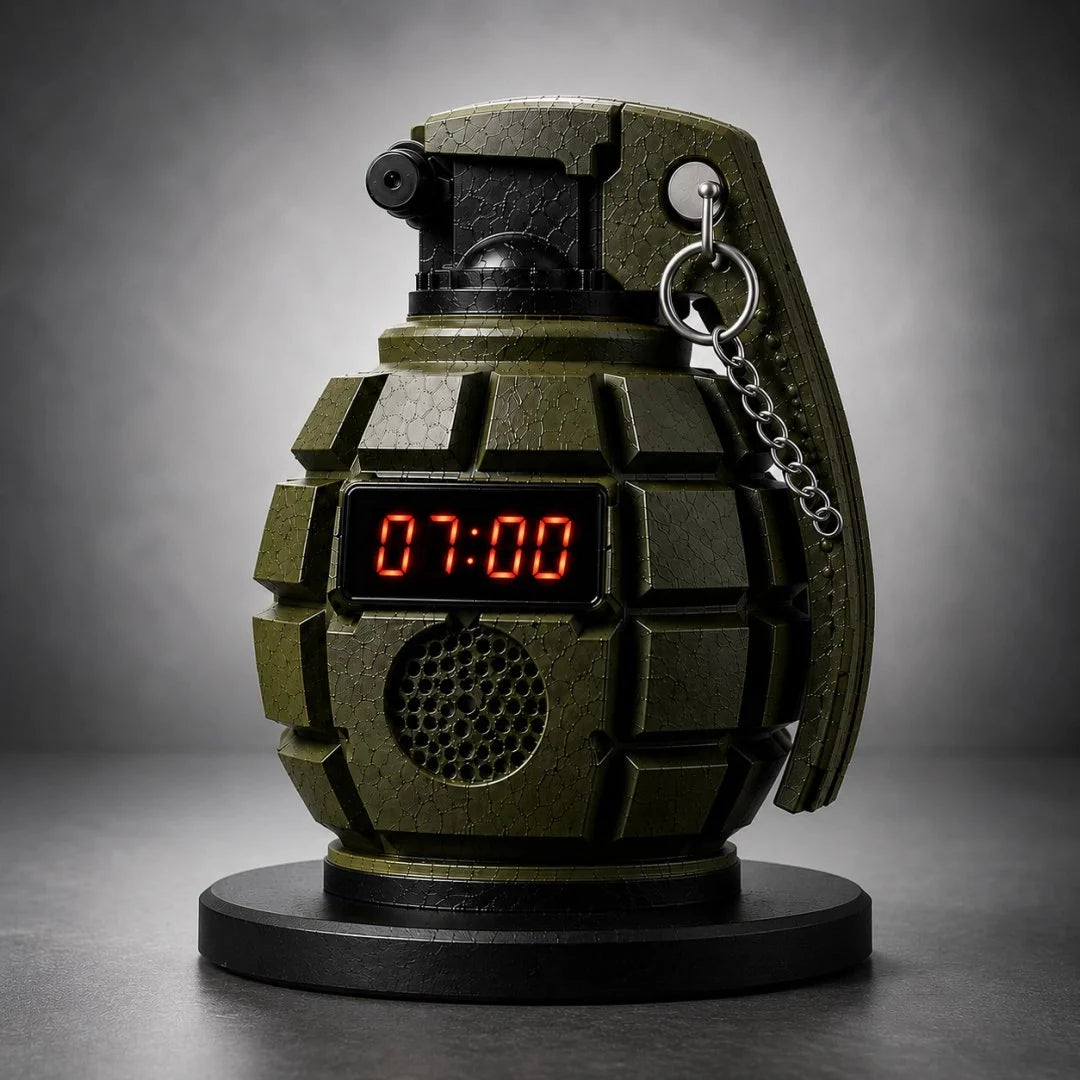 BattleWake – Tactical Grenade Alarm Clock