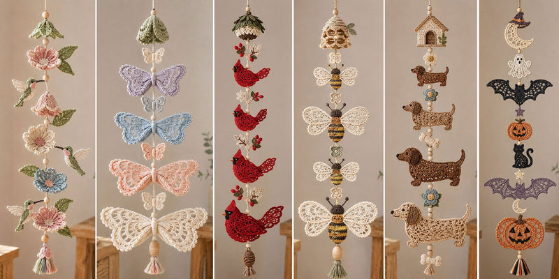 FloraFlight – Premium Hummingbird Crochet Cascade Kit
