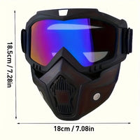 ShieldRide – Detachable Full-Face Outdoor Goggles