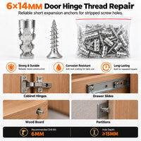FixoraX – Industrial Short Expansion Screw Repair Kit