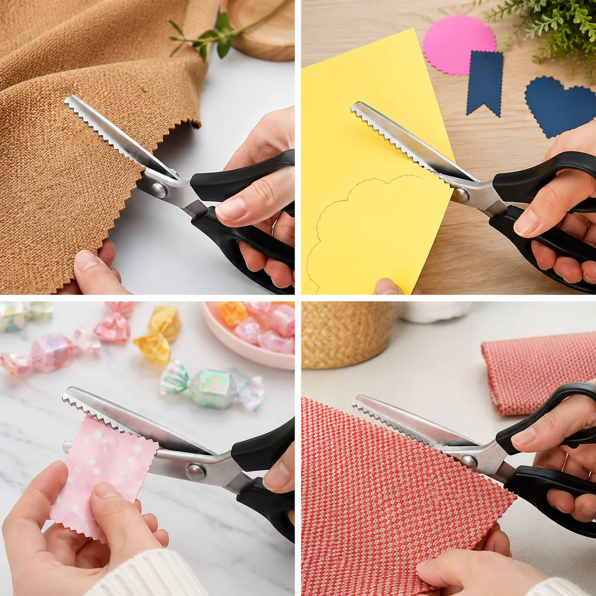 CutLoom – Stainless Steel Zig Zag Sewing Scissors