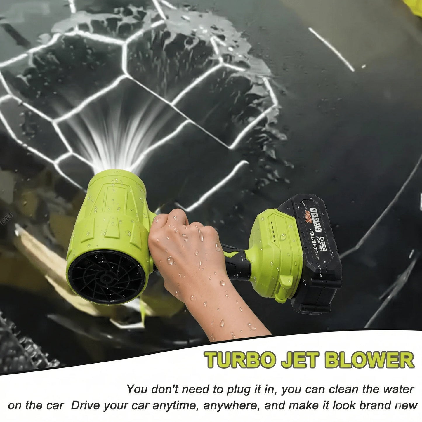 PowerBurst – High-Speed Cordless Cleaning Blower