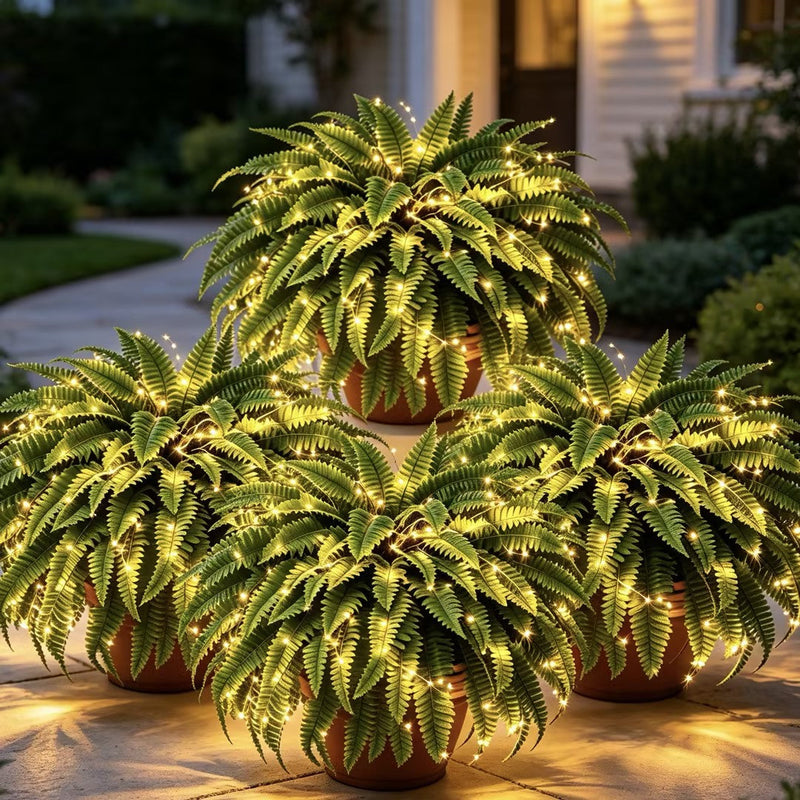 GreenCascade – Full Artificial Boston Fern Bush