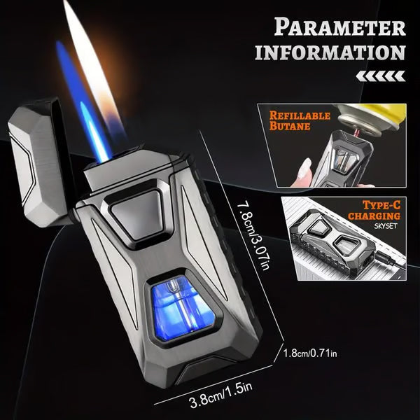IgniteX – 3-in-1 Smart Flame Lighter