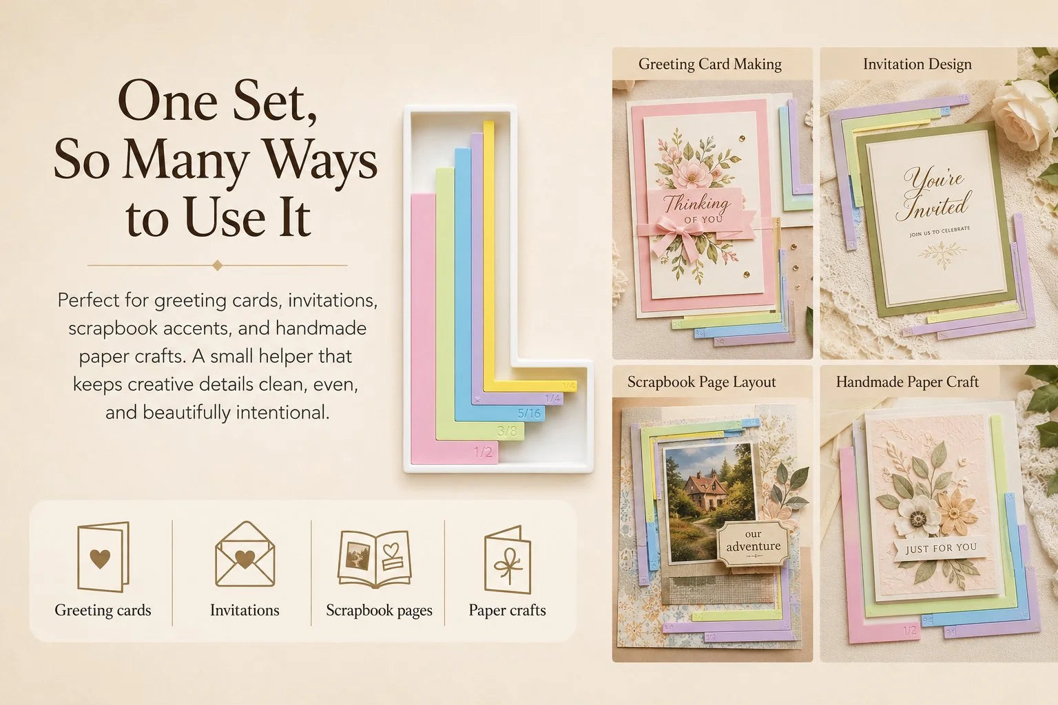 CraftAlign – Precision Card Guide Set