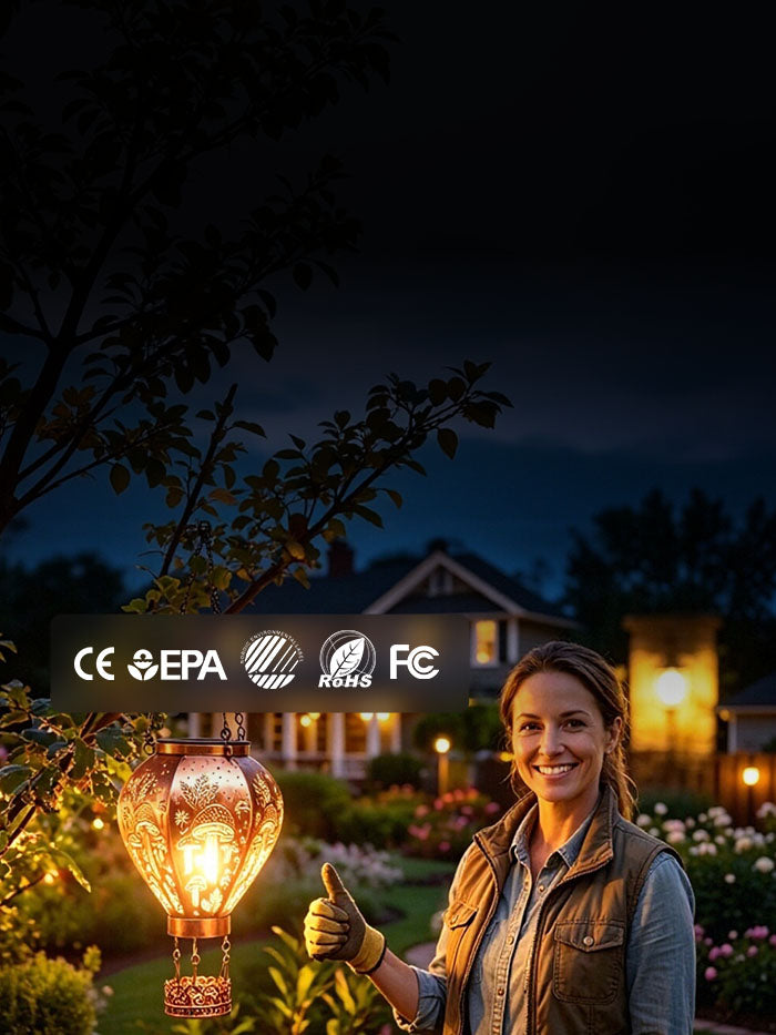 GlowBalloon – Solar Hot Air Lantern