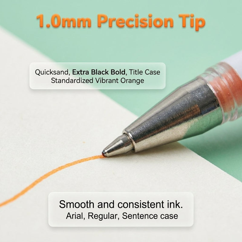 ColorGlow – Professional Acrylic Gel Pen Set