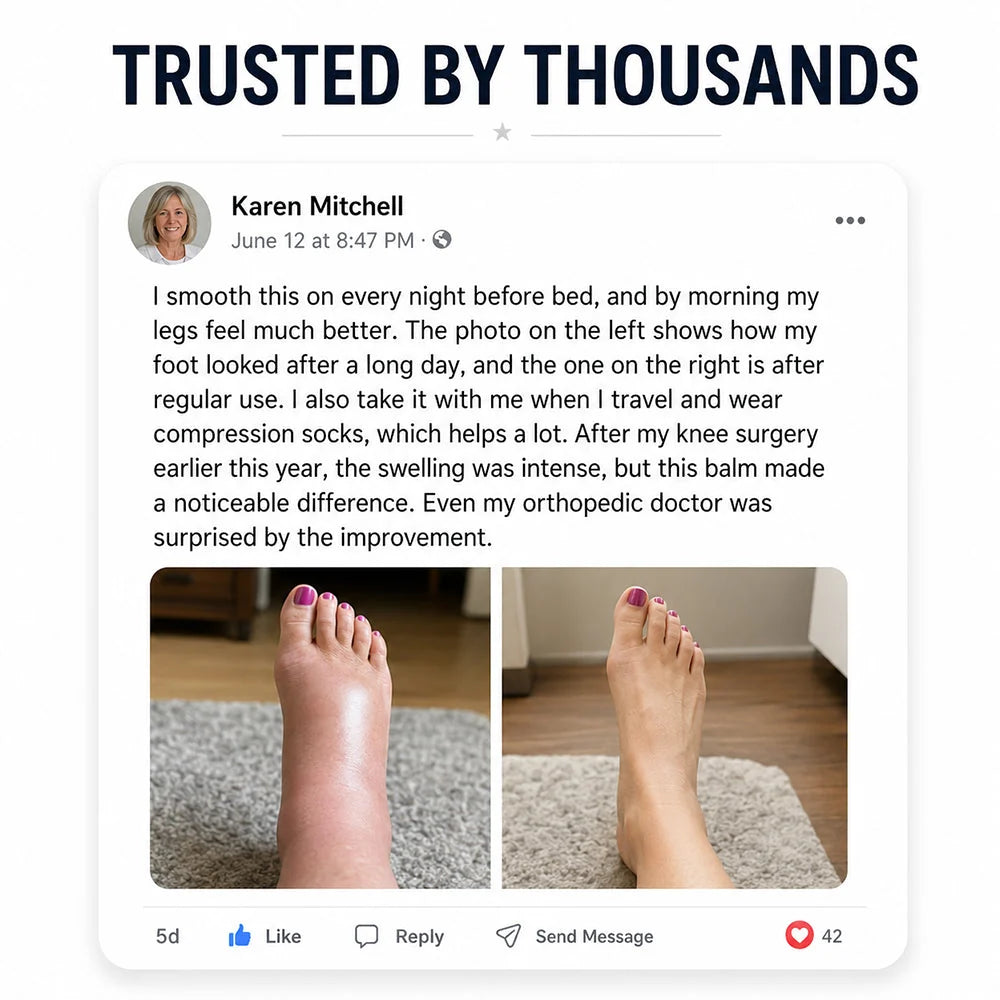HerbaLuxe – Botanical Leg Comfort Balm
