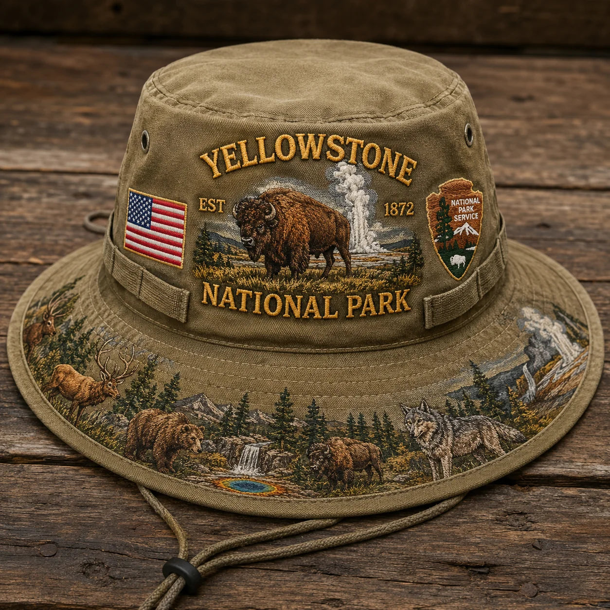 TrailGuard – Yellowstone Adventure Sun Protection Boonie Hat
