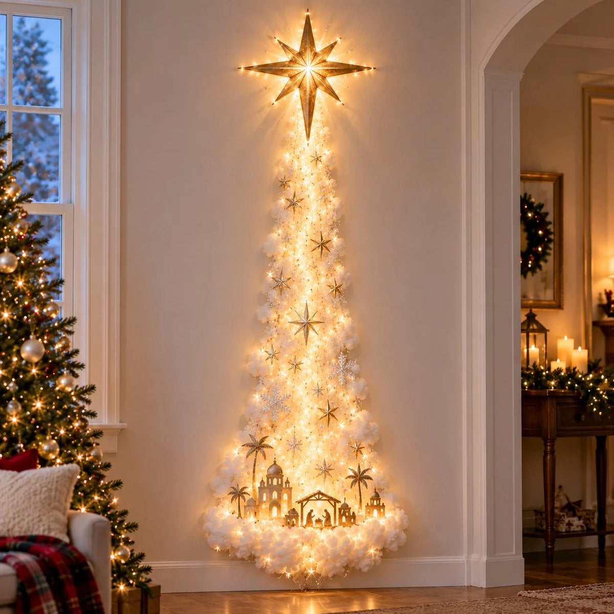 GlowHaven – Christmas Magic Trail Wall Light