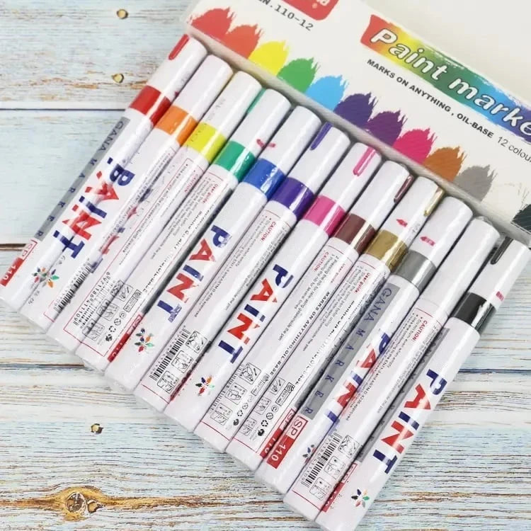 TireMark – Oil-Based Tire Lettering & Detail Pen