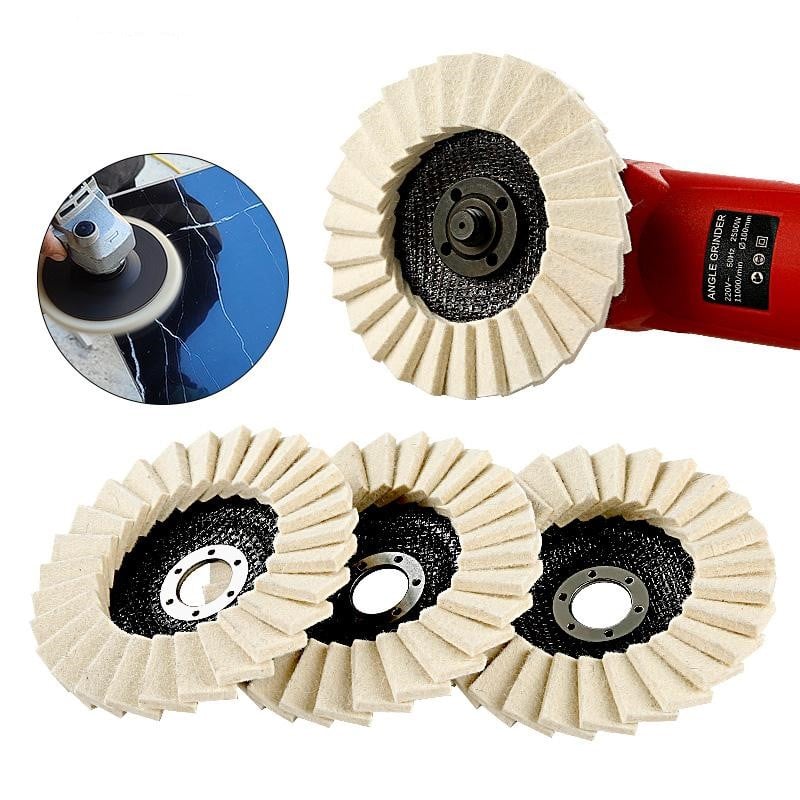 SmoothCraft - High-Resilience Polishing Wheel for Metal & Wood