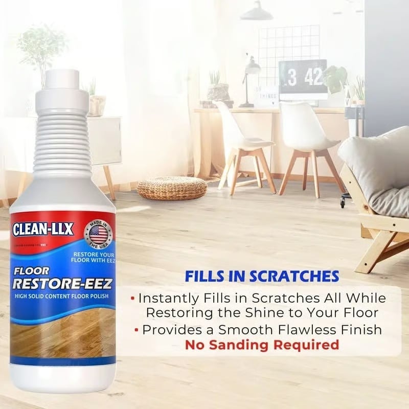 🔥Last Day 50% OFF - ✨🧴 Clean-llx Floor Restorer – Shine & Protect Instantly 🏠