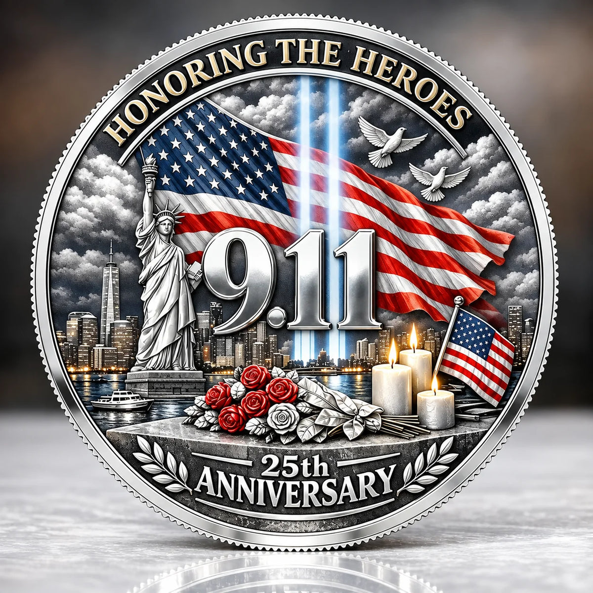 TimelessTribute – 9/11 25th Anniversary Memorial Coin