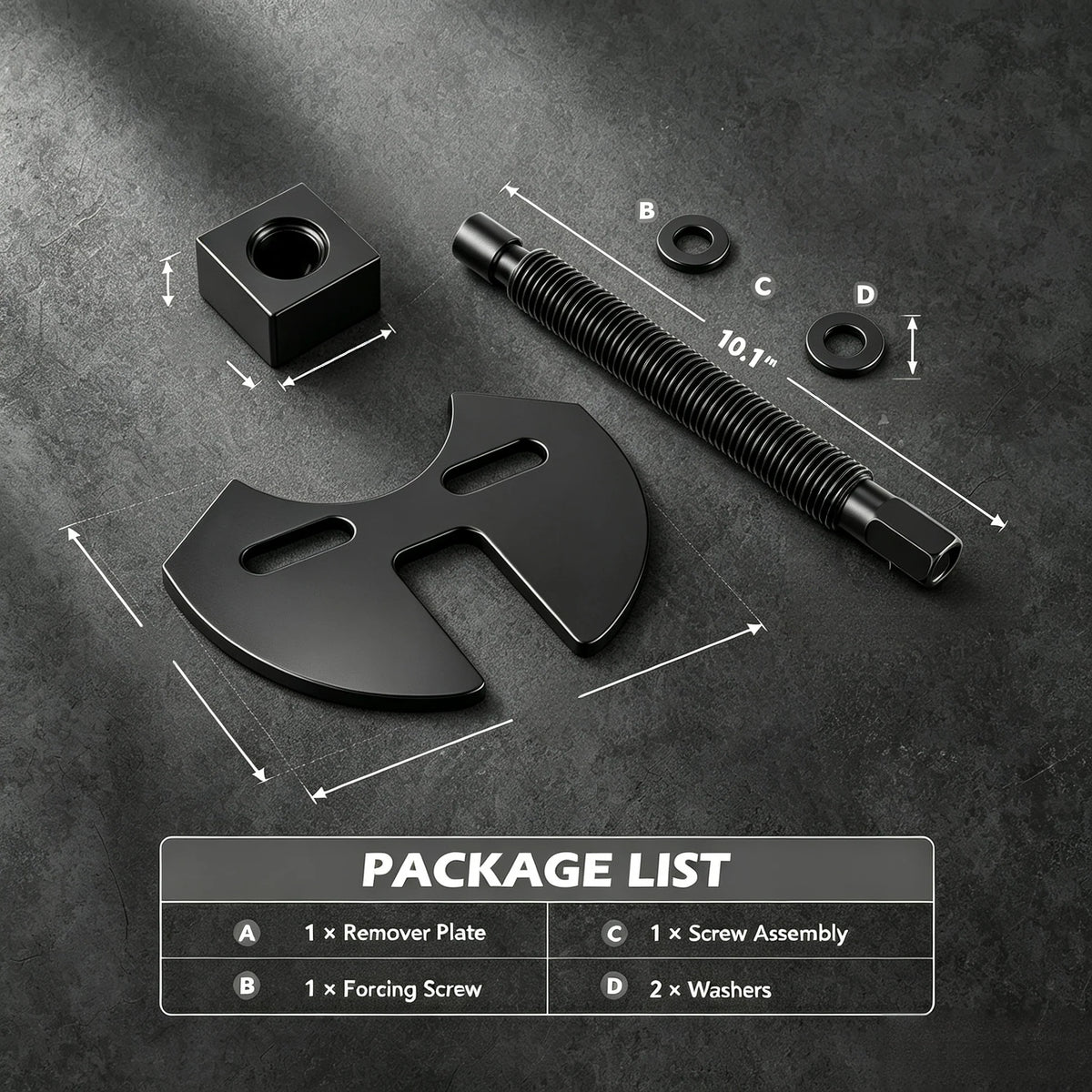 HubForce – Heavy-Duty Wheel Hub Removal Tool Set