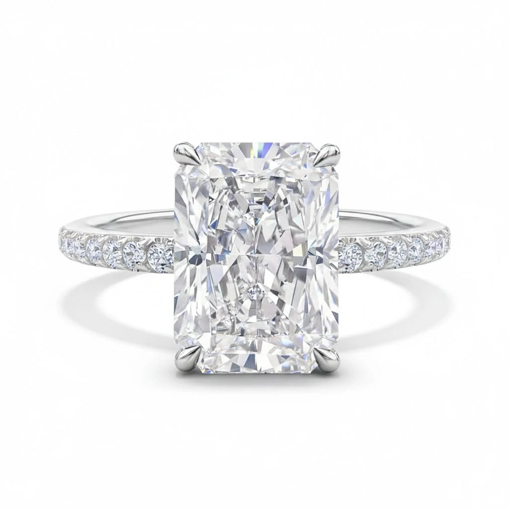 Lumière – Radiant Cut Luxury Statement Ring