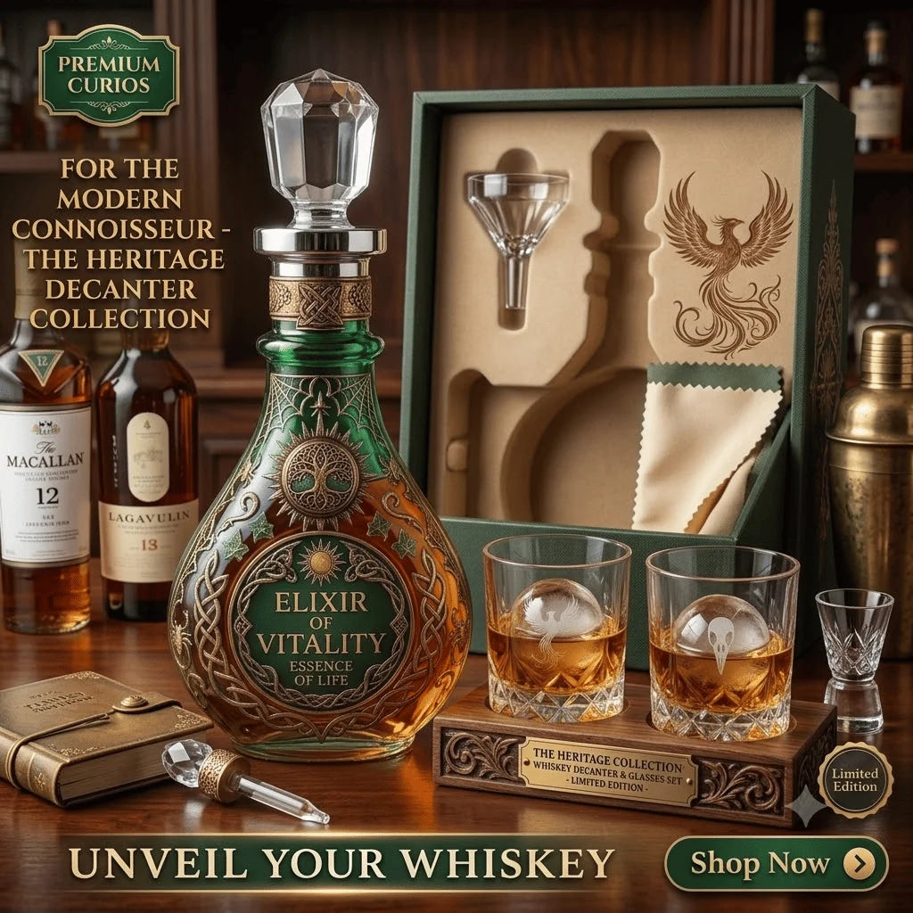 Legacy Barrel – Premium Whiskey Decanter Collection