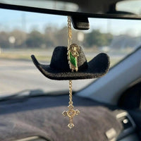 SacredMiles – Handmade Cross Car Ornament