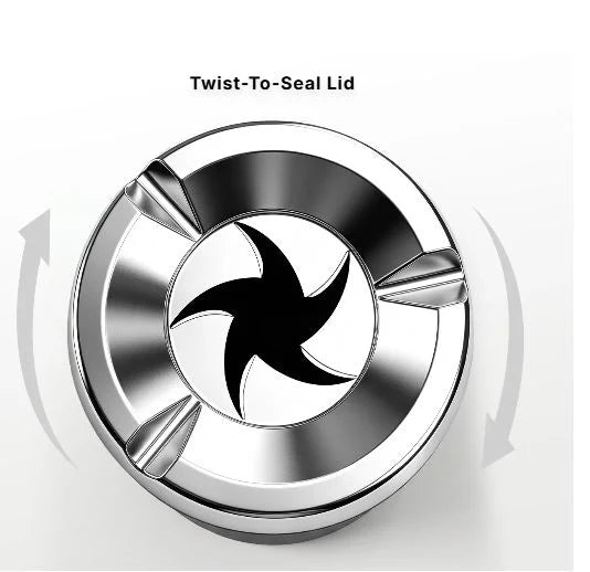 AshGuard – Twist-Lock Ceramic Car Ashtray