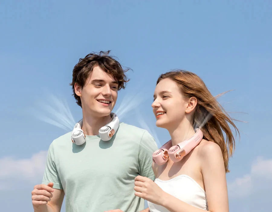 BreezeVanta – 360° Portable Neck Fan