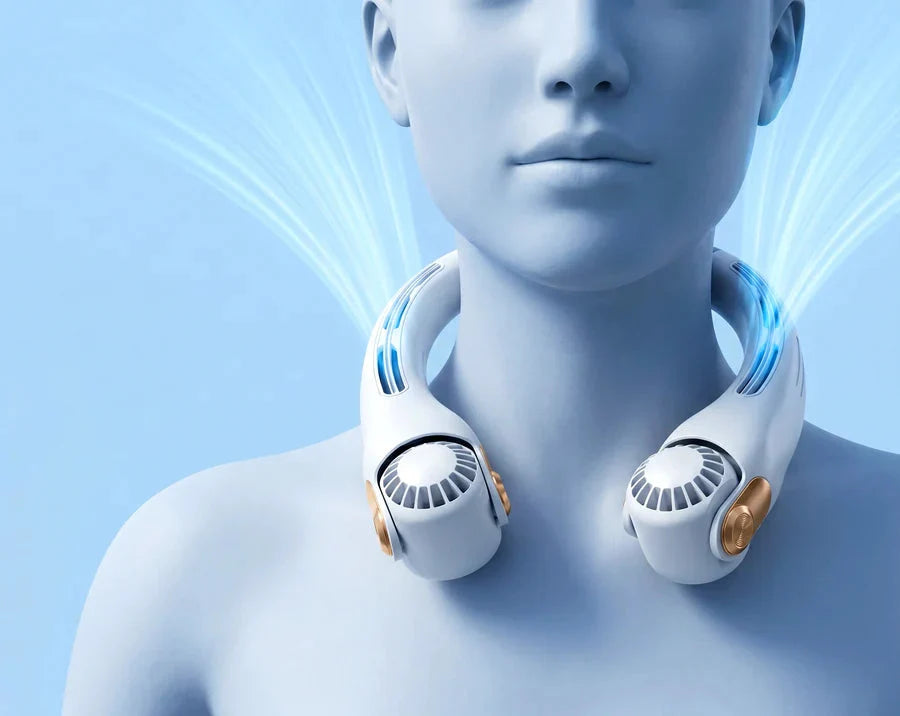 BreezeVanta – 360° Portable Neck Fan