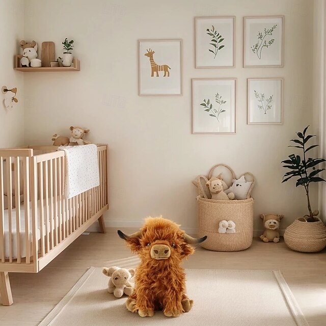 FluffMoo – Highland Cow Plush Toy