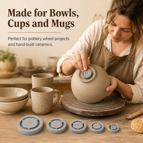 StudioCraft – Multi Size Pottery Foot Ring Tool