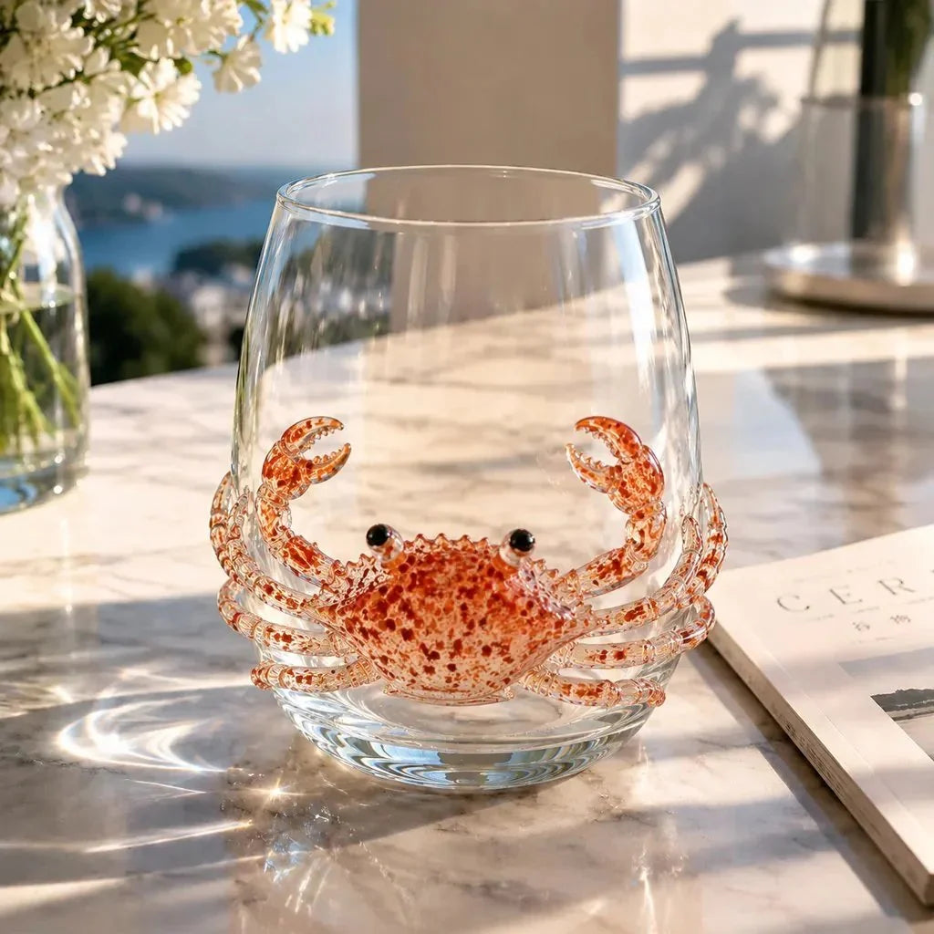 AquaElegance – Coastal Octopus Bar Glass