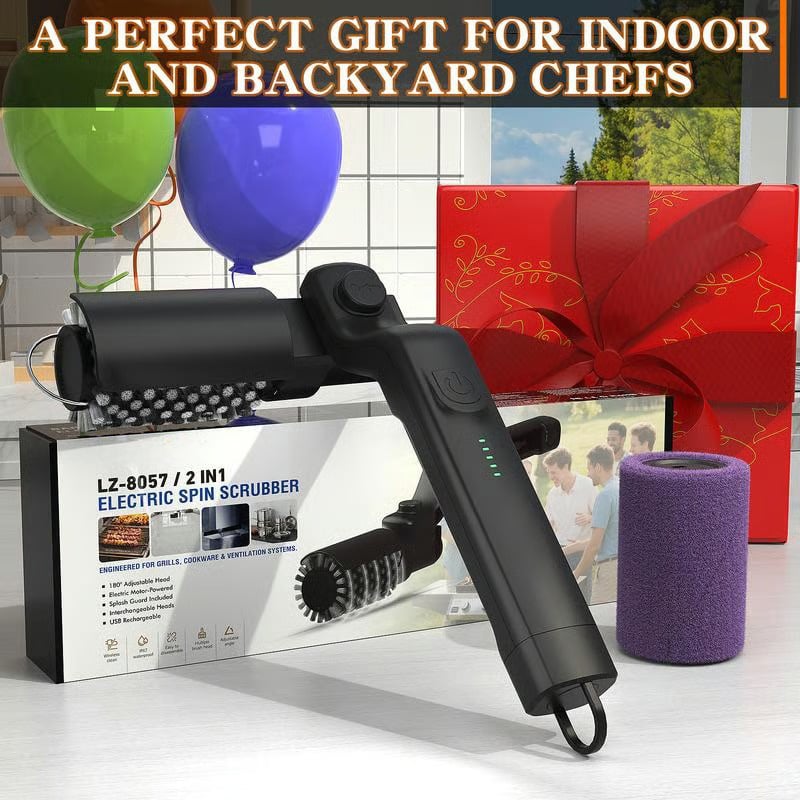SparkScrub - Motorized Grill & Oven Cleaner