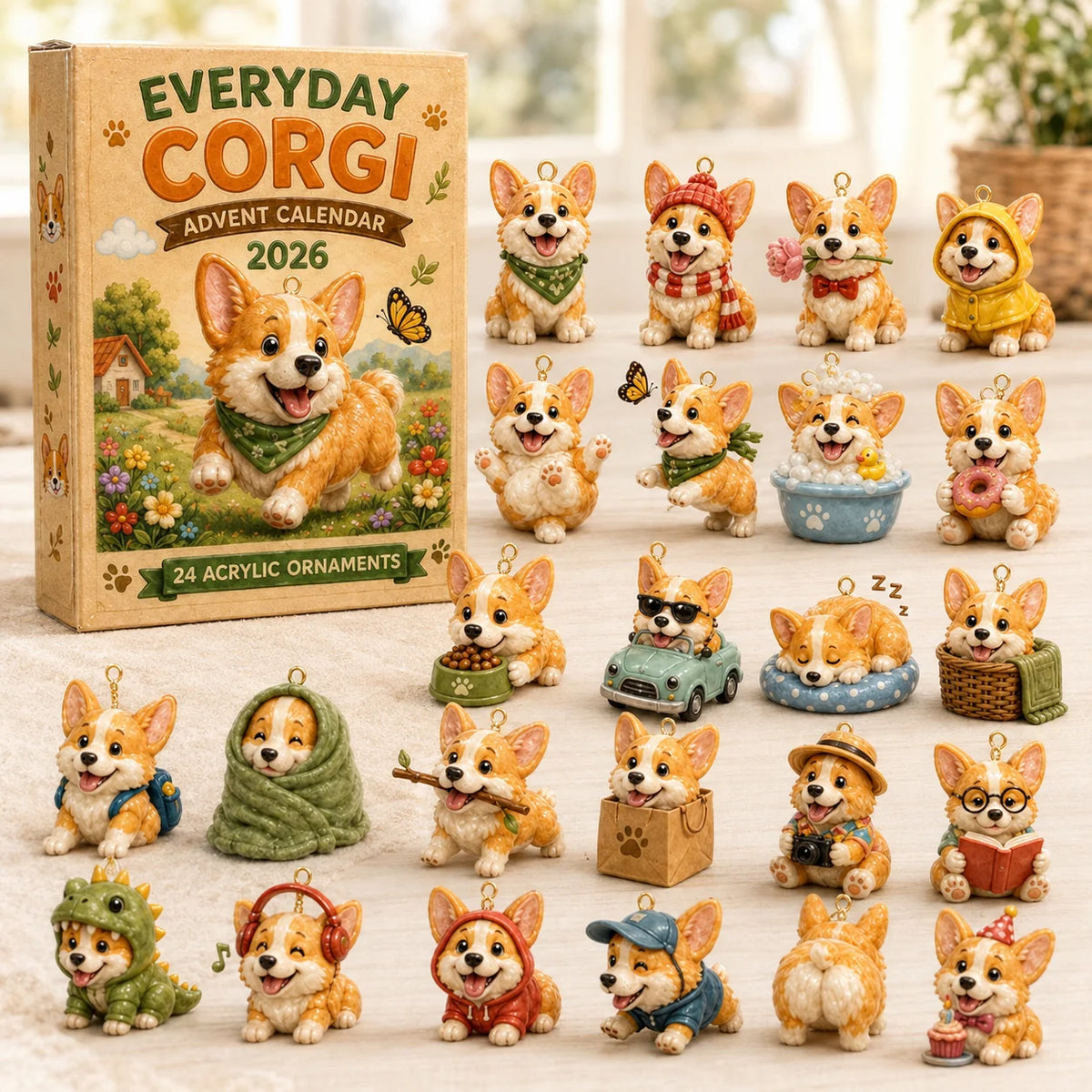 MerryPaws – Everyday Corgi Holiday Countdown