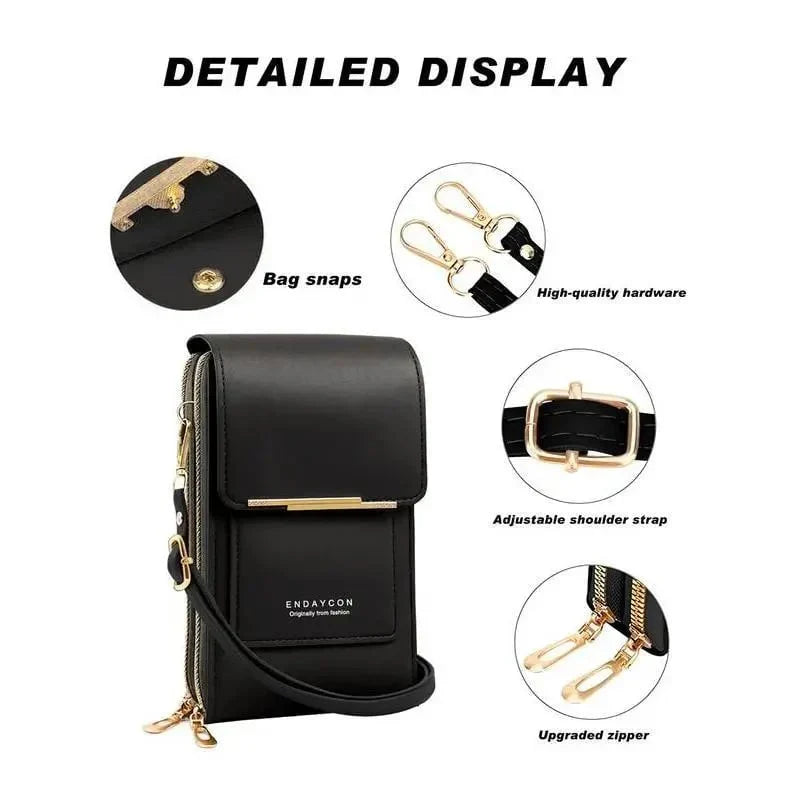 VistaPouch – Simple and Elegant Women’s Touchscreen Crossbody Phone Wallet